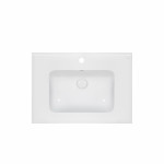 Раковина Qtap Albatross E49 700х490х200 White с донным клапаном QT01119070E49W