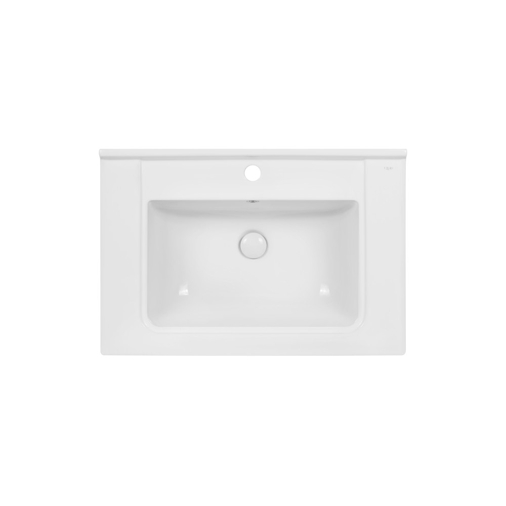 Раковина Qtap Albatross Q 700х480х230 White с донным клапаном QT01115070QW