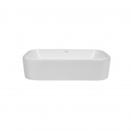 Раковина-чаша Qtap Scorpio 450х390х120 White с донным клапаном QT14112242W