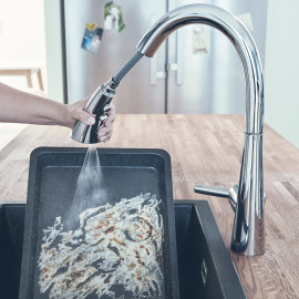 Смеситель для кухни сенсорный Grohe Zedra Touchh 30219002