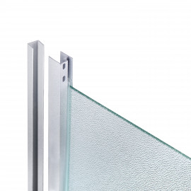 Душевая кабина Lidz Wawel SC80x80.SAT.LOW.FR, стекло Frost 4 мм без поддона