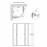 Душевая кабина Lidz Wieza SC80x80.SAT.LOW.L, стекло Linie 4 мм без поддона