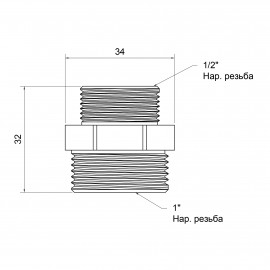 Ниппель SD Plus 1