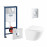 Набор инсталляция 4 в 1 Grohe Rapid SL 38721001 + унитаз с сиденьем Qtap Robin QT1333046ENRW