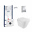 Набор инсталляция 4 в 1 Grohe Rapid SL 3884000G + унитаз с сиденьем Qtap Tern QT1733052ERW