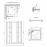 Набор Lidz душевая кабина Wiezak SC90x90.SAT.LOW.L, стекло Linie 4 мм + поддон Mazur