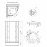 Набор Lidz душевая кабина Latwa SC80x80.SAT.MID.FR, стекло Frost 4 мм + поддон с панелью Kupala