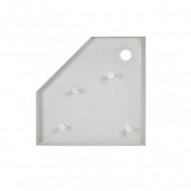 Набор Qtap душевая кабина Scorpio BLA10995-AC6 Clear 2120x900x900 мм + поддон Diamond 309912 90x90x12 см с сифоном