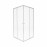 Душевая кабина Qtap Presto New CRM1099SC5 1900х900х900 мм, стекло Clear, без поддона