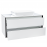 0022160W CITY Тумба 100 з раковиною, білий глянцевий колір  (2пак)