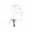 16X63124P Prestige Смеситель для раковины высокий, с донным клапаном