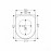5684HR01 OMNIA ARCHITECTURA Унитаз подвесной DirectFlush + 98M9C101 Крышка
