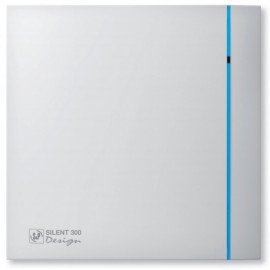 SILENT-300 CZ DESIGN-3C (230V 50)  витяжний вентилятор, 150мм колір білий, 3 декоративних накладки