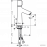 72042000 Talis Select S 100 Смеситель д/раковины