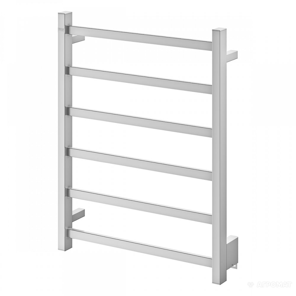 3707-3 Tango электрический полотенцесушитель 540x700, нержавеющая сталь, правое подключение
