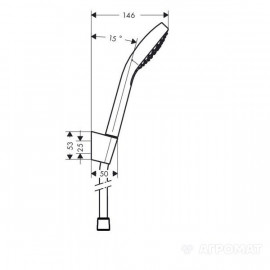 26411400 Croma Select S Vario/Porter'S Душевой набор