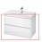 CREA Тумба д/раковини CREA 80 білий