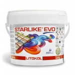 Клей-зат STARLIKE EVO  100/2.5кг Экстра белая