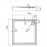 CTR1010 FRAME Поддон квадратный 100*100 с сифоном