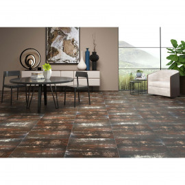 Керамогранит ALMERA CERAMICA-2 6JS007 METALLIC DARK BROWN