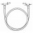 610729100 Suparaflex White Душевой шланг-1,6м