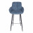 Стул барный OLIVA, синий