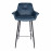 Стул барный TORRES, темно-синий