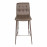 Стул барный GENEVA, молочный шоколад