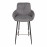 Стул барный OLIVA, серый