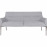 Лаунж - банкетка MERIDA, светло-серый текстиль