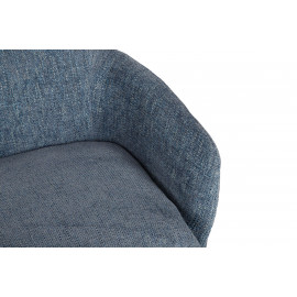 Кресло - банкетка OLIVA, синий
