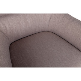 Лаунж - кресло MERIDA, мокко текстиль