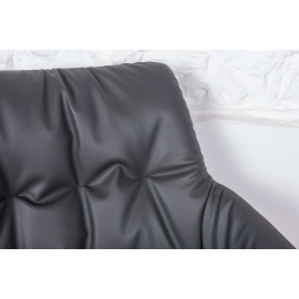 Кресло поворотное LEON, серый
