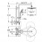 27296002 Euphoria System 260 Душевая система д/душа с термостатом