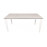 Стол обеденный ALTA, белый матовый