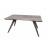 Стол обеденный MOSS, темно-серый глянец
